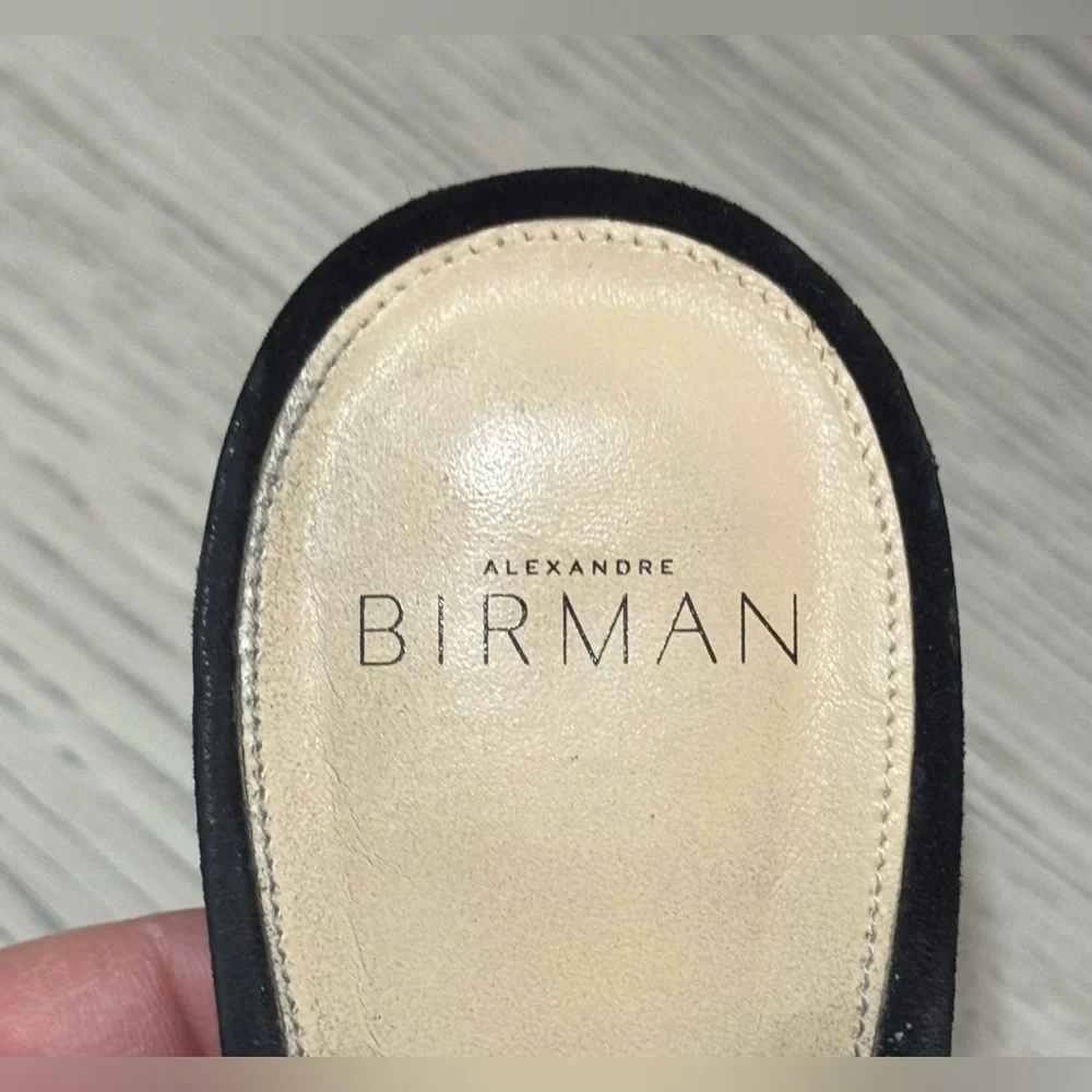 Alexandre Birman Loretta Black Suede Cutout Block Heels Size 41 /11 US $995 EUC - Picture 13 of 15